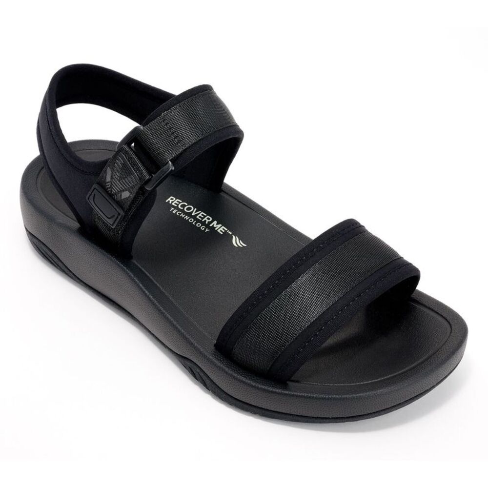 Alegria Women's Sz 8 Adjustable Recovery Sandals Black